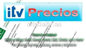 Tarifas de precios de la ITV en Andalucía