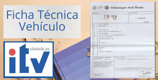 duplicado de la ficha técnica de tu vehículo o tarjeta ITV